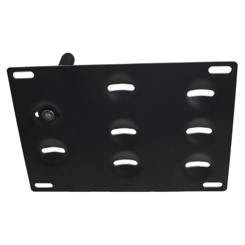 JGR Racing JDM Car No Drill Tow Eye Front Bumper Tow Hole Hook License Plate Mount Bracket Holder Relocation Kit for BMW 3 Series E36 E46 E90 E91 E92 E93 318 320 323 325 328 330 335 M3 1992 to 2012 - Image 2